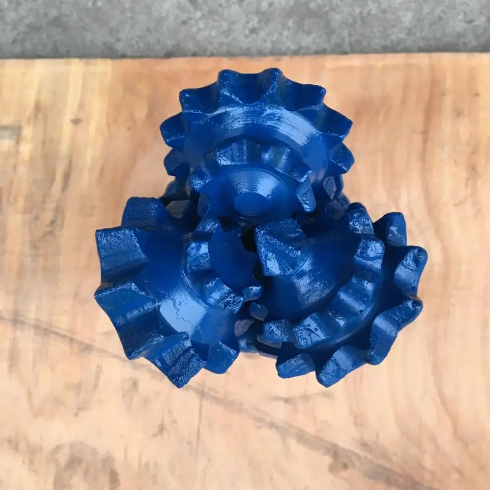 
high strength 5 3/4 inch mining steel tooth roller rock bit with valve air circulation for sale 