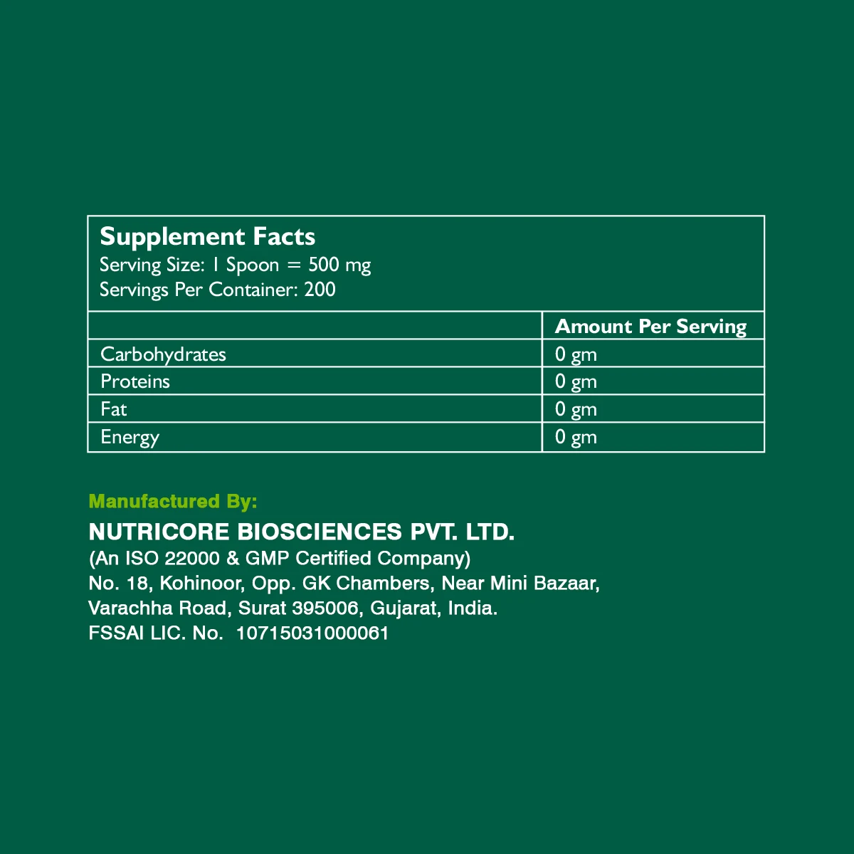 100% Safe Natural Sweet Taste Sugar Free Stevia Liquid Drops - 20 ml