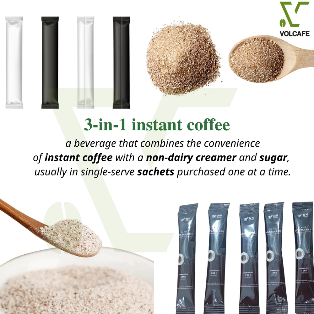  Лидер продаж кофейный премикс порошок быстрого приготовления для азиатского рынка