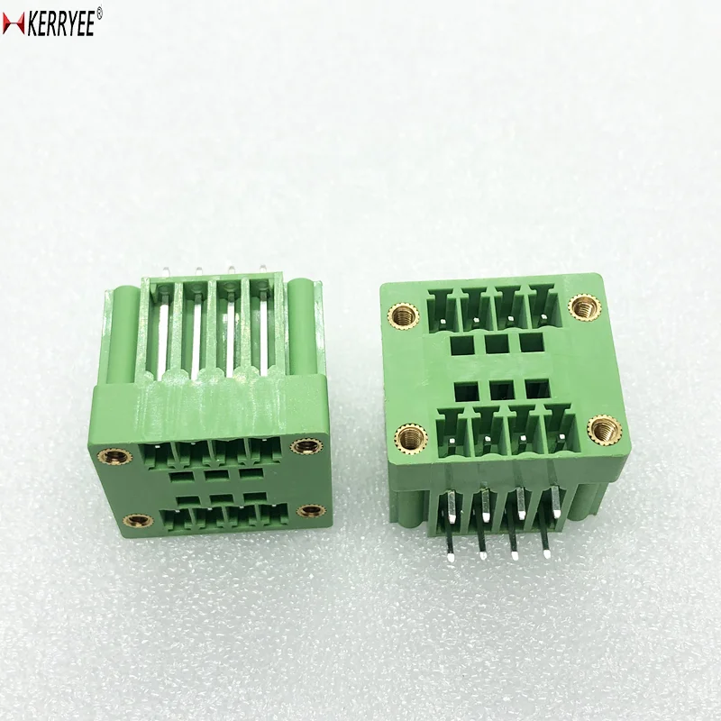 3.81mm 15EDGVHM 15EDGRHM holding screw type male terminal block connector