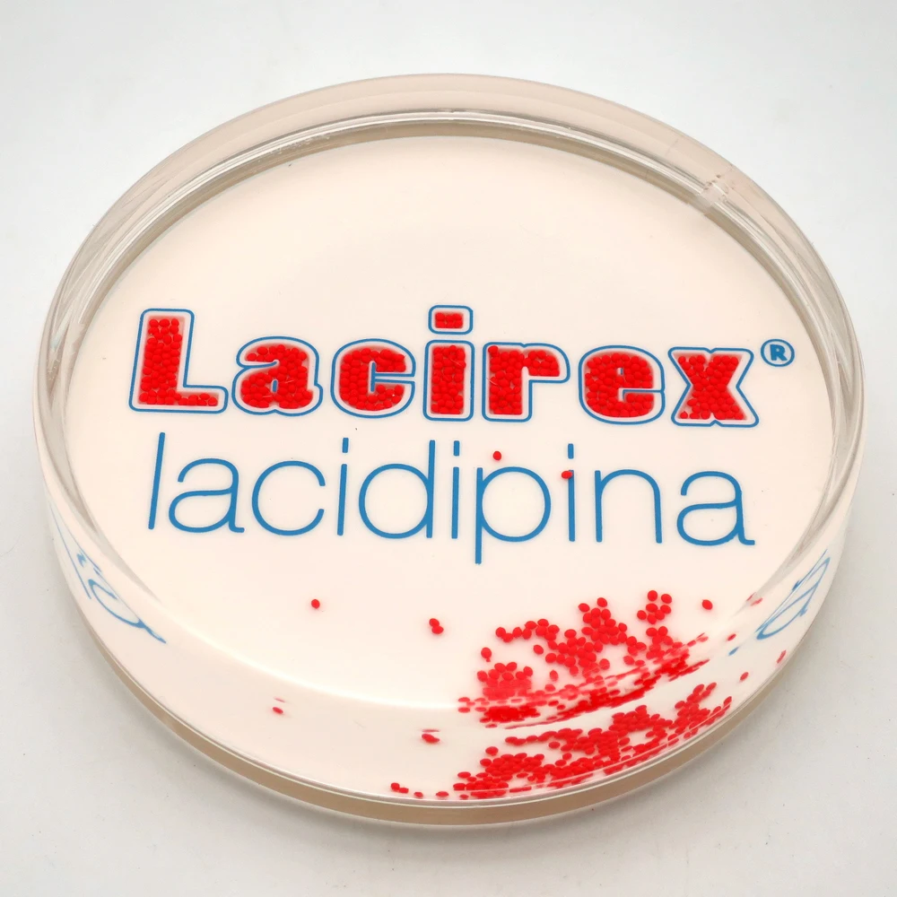 Acrylic liquid filled personalized paper weight