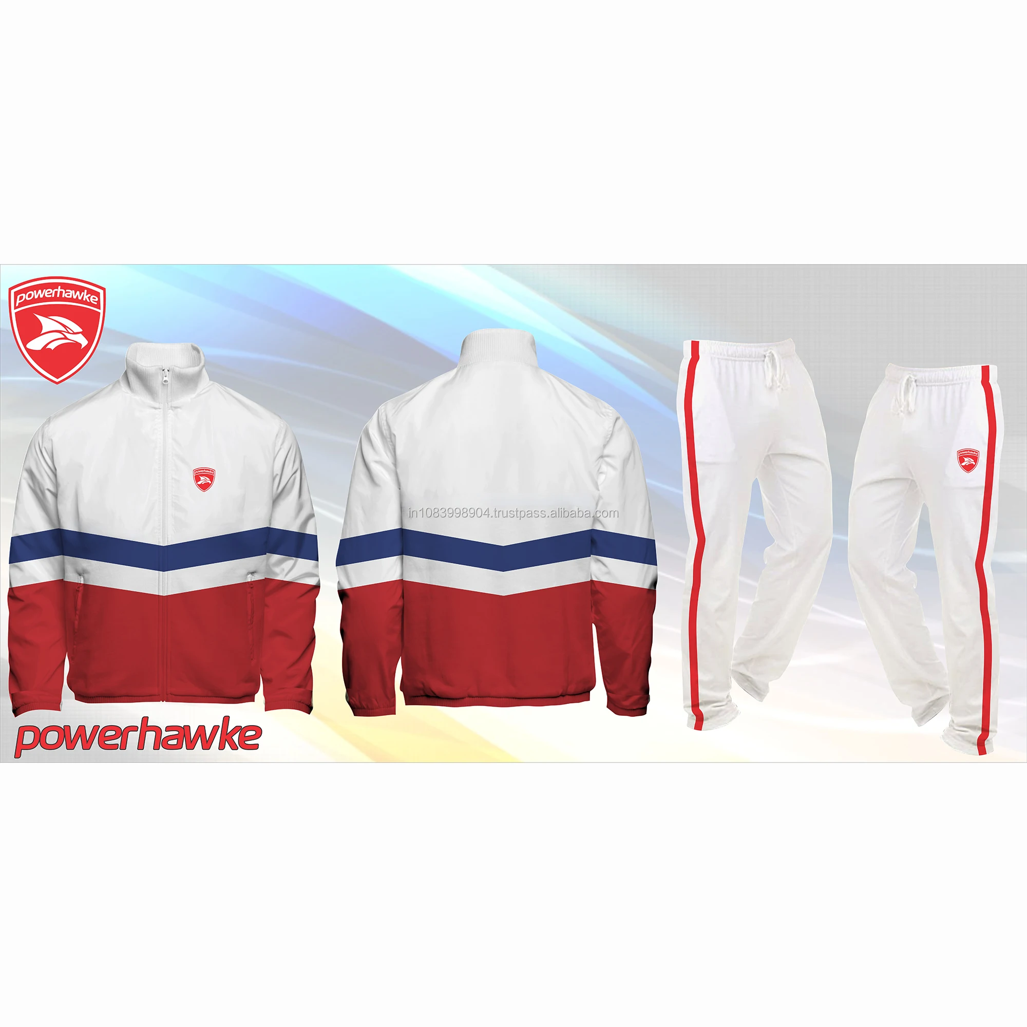Wholesale custom logo men sweat suit sets jogging suits custom soccer cricket tracksuits for men