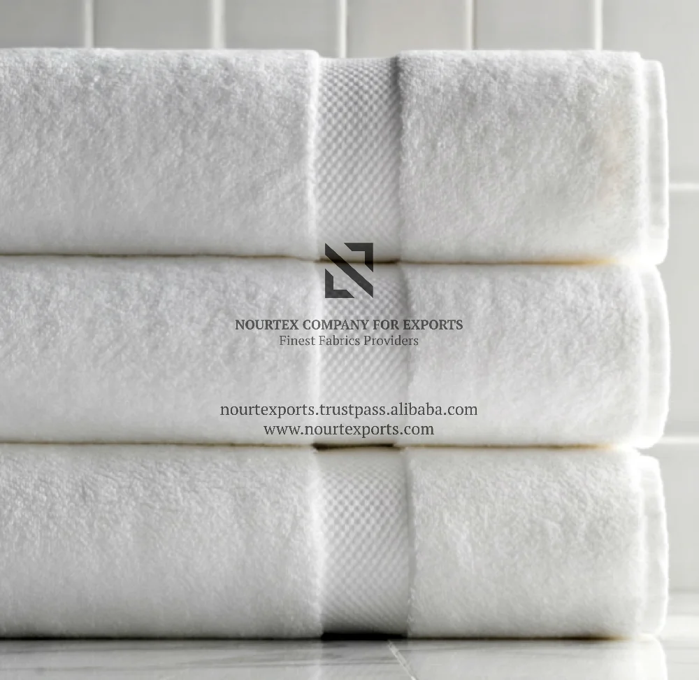 
Custom Acceptable Colorful Cotton Bath Towels Durable For Hotel 