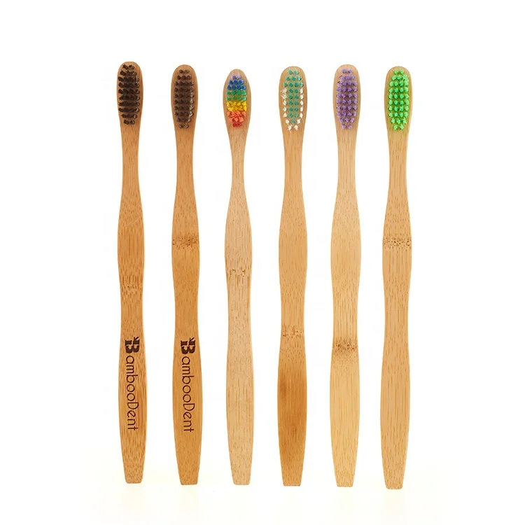 CoralClean Professional eco-friendly biodegradable bristles organic natural cheap bamboo toothbrush