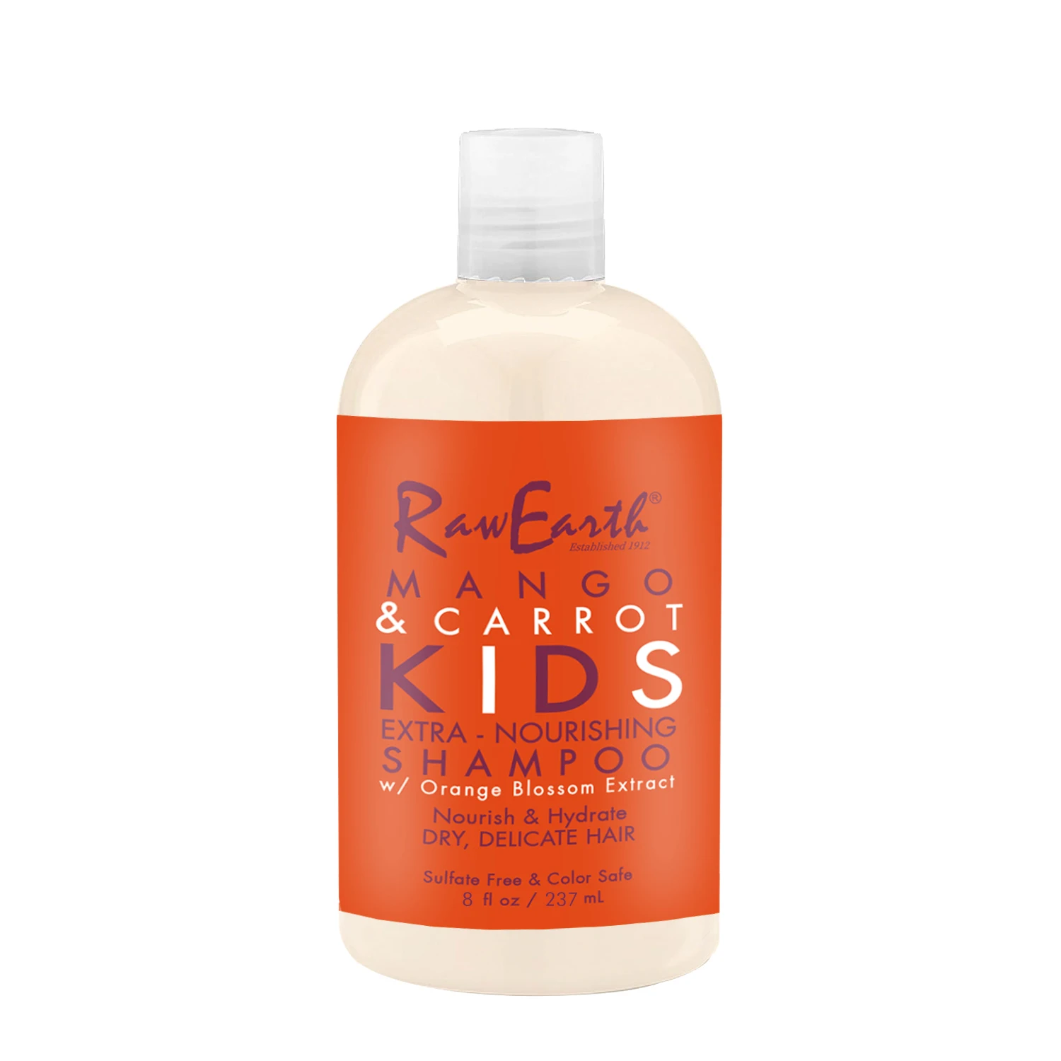 Raw Earth Mango and Carrot Kids Extra nourishing Shampoo
