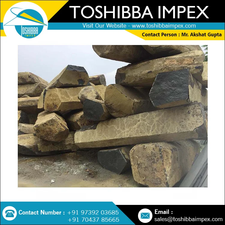 Black Hammer Finish Basalt Stone