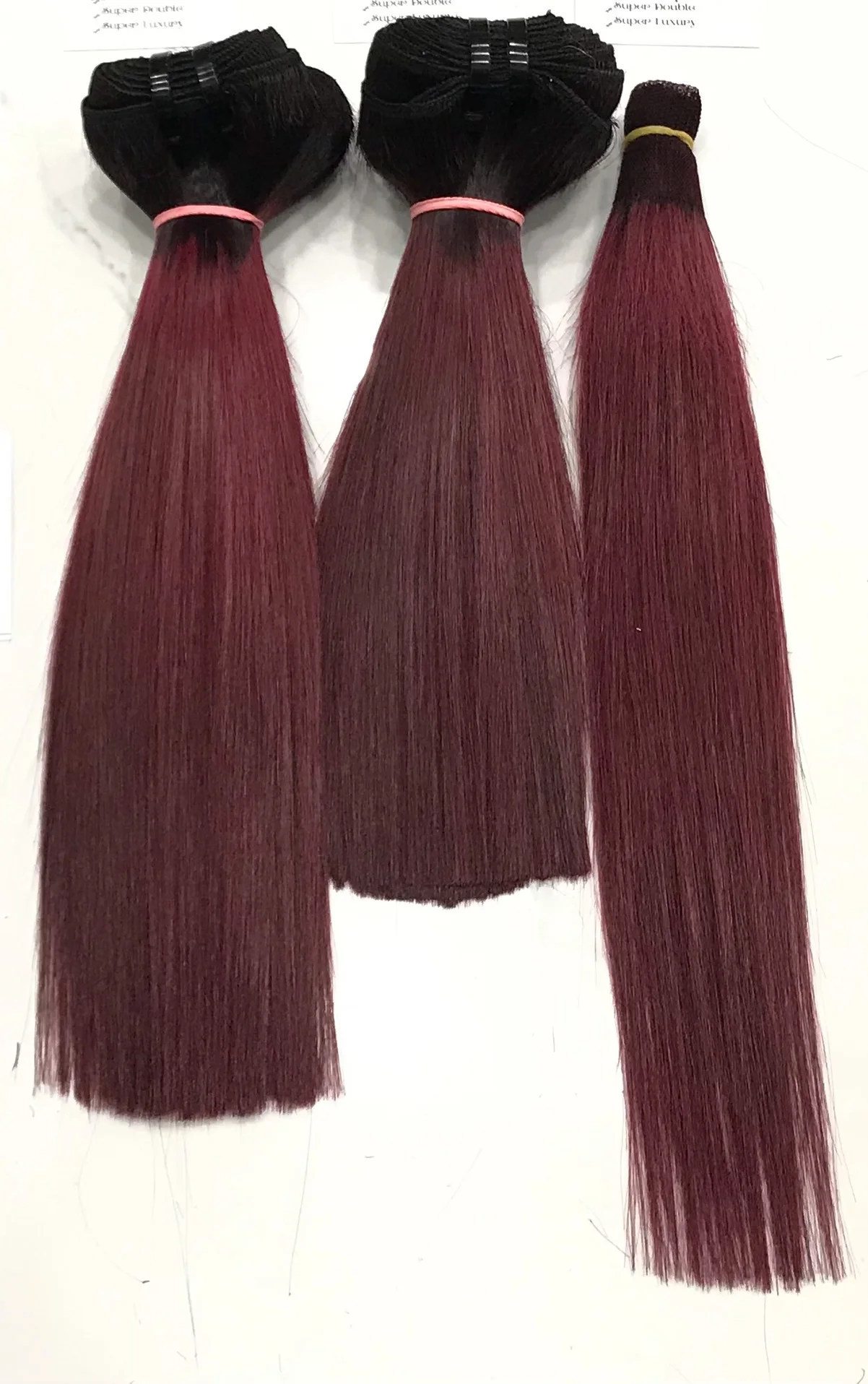 29 ноября отличный продукт на Рождество прямые человеческие волосы Remy