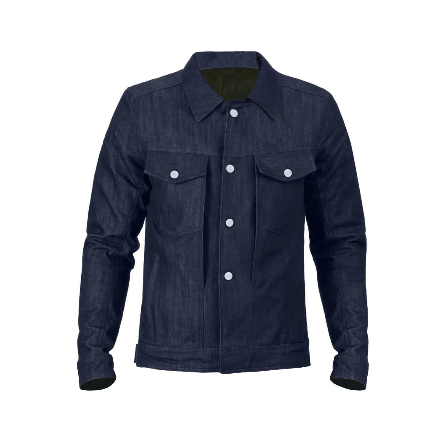 Best Button closure denim shirts for rider boys, CE Level 2 protective jeans shirts, Prime Protection