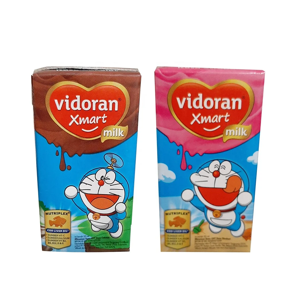 Бестселлер VIDORAN, шоколадное молоко UHT, упакованное в пакет для детей
