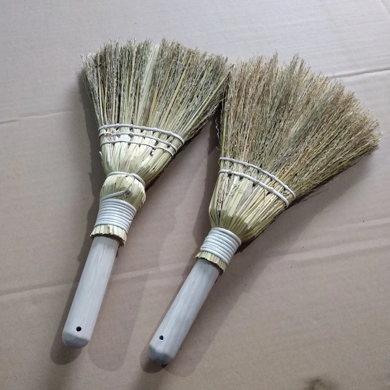 Вьетнамская метла для сорго и наружная садовая метла для сорго с деревянной ручкой, набор для жениха и бамбукового пылесборника