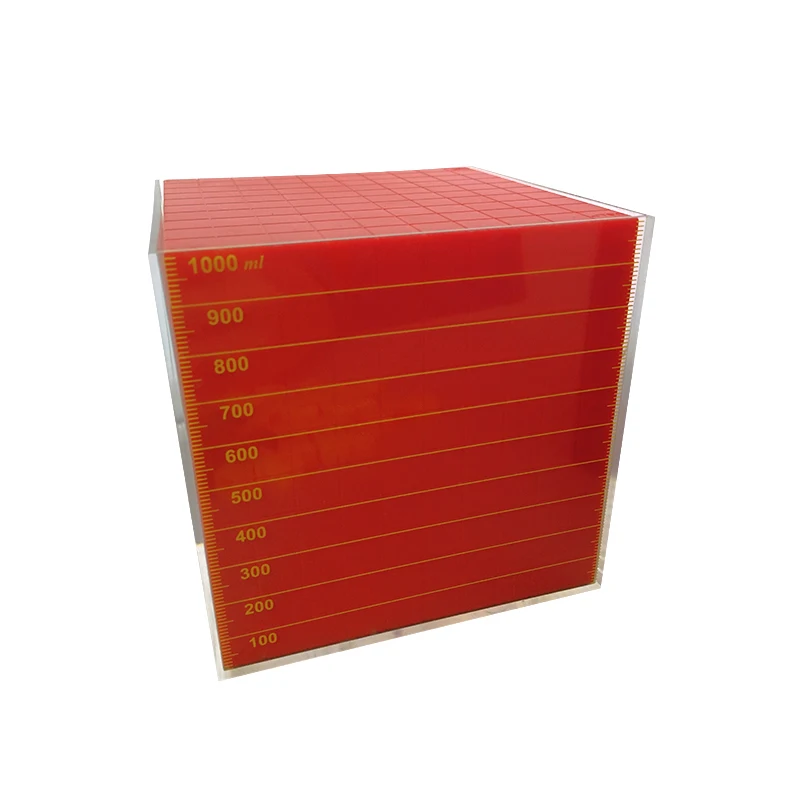 Stackable Base 10 Blocks Concave Pieces