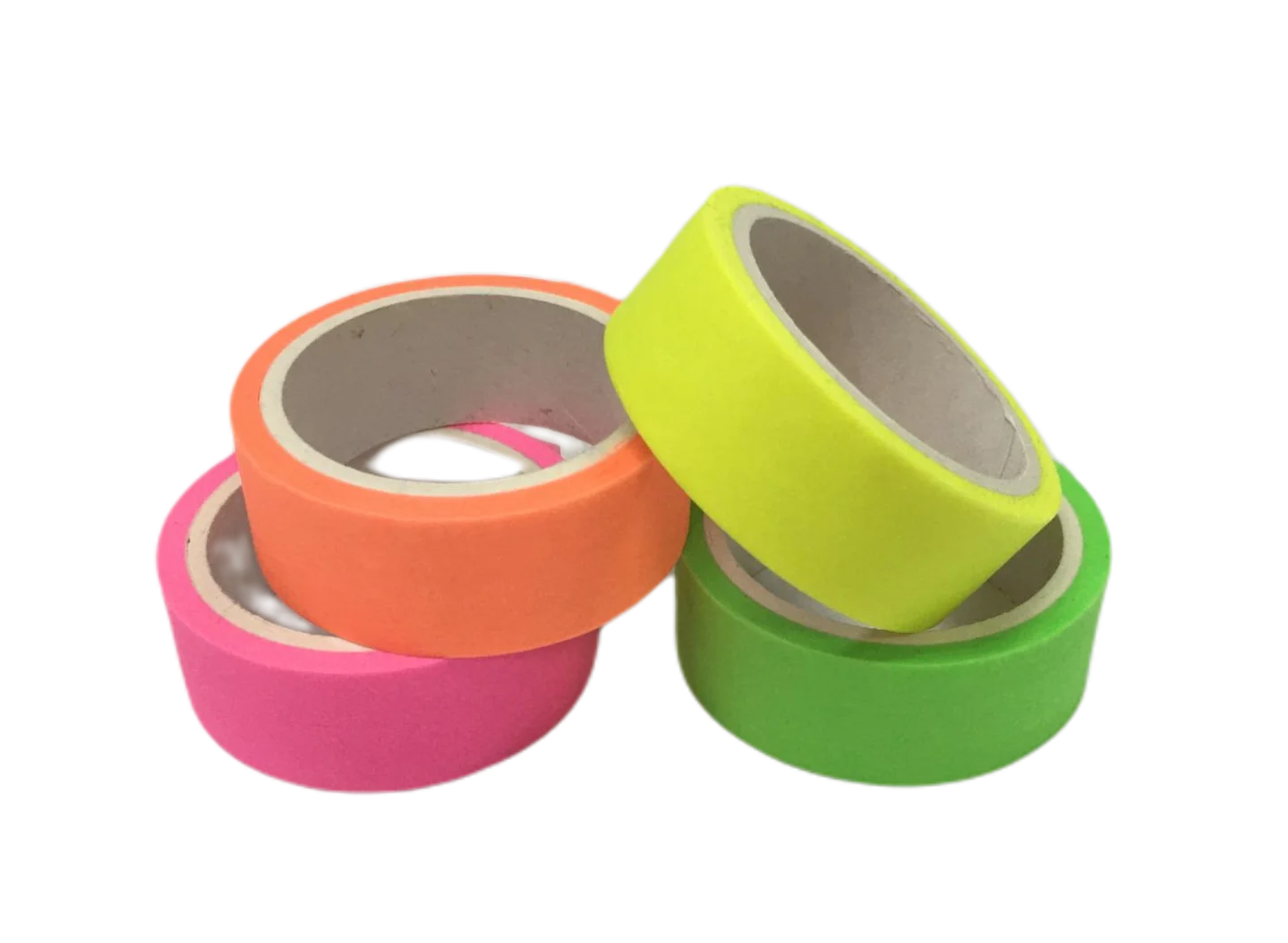 
Neon Washi Paper Tape, Colored Masking Tape 