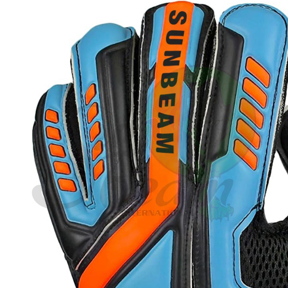 Custom Logo Kids Finger Save Latex Foam Soccer Goalkeeper Gloves Football Gloves