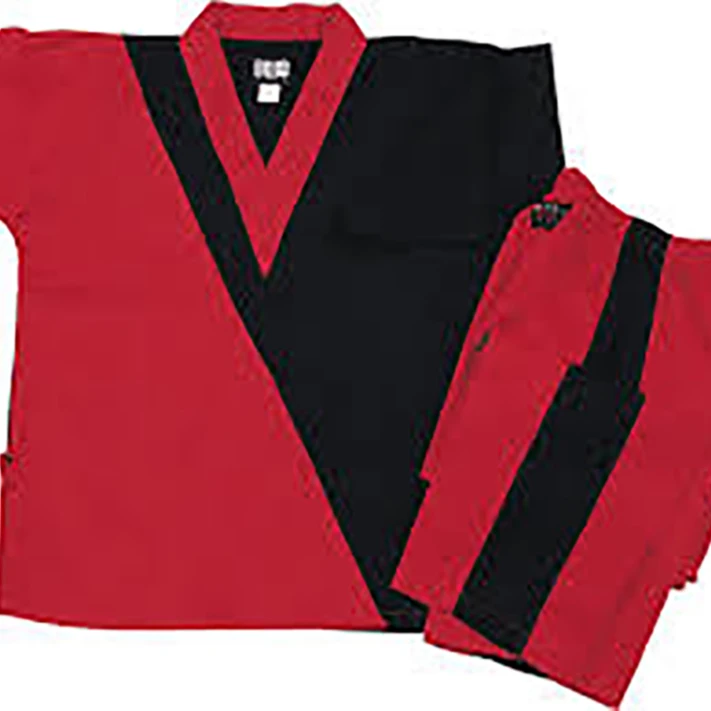 wholesale high quality customized logo printing karate suit 100% cotton top quality custom karate suit