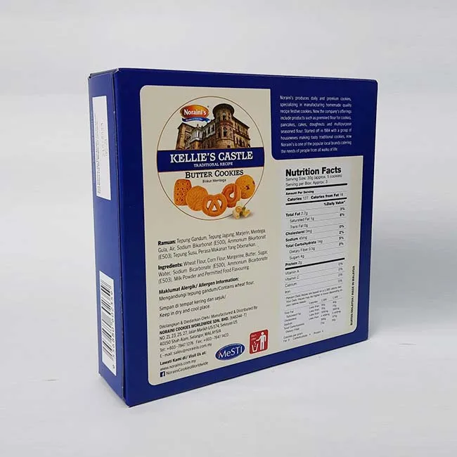 2021 Best Seller Malaysia Manufacturer Halal Kellie Castle Rich Butter Flavor Cookies Give You A Wonderful Tasty Feeling