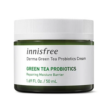 Amazon Топ уход за кожей [innisfree] Derma зеленый чай пробиотический крем 50 мл Корея лучшая Косметика оптовая продажа OEM ODM доступно