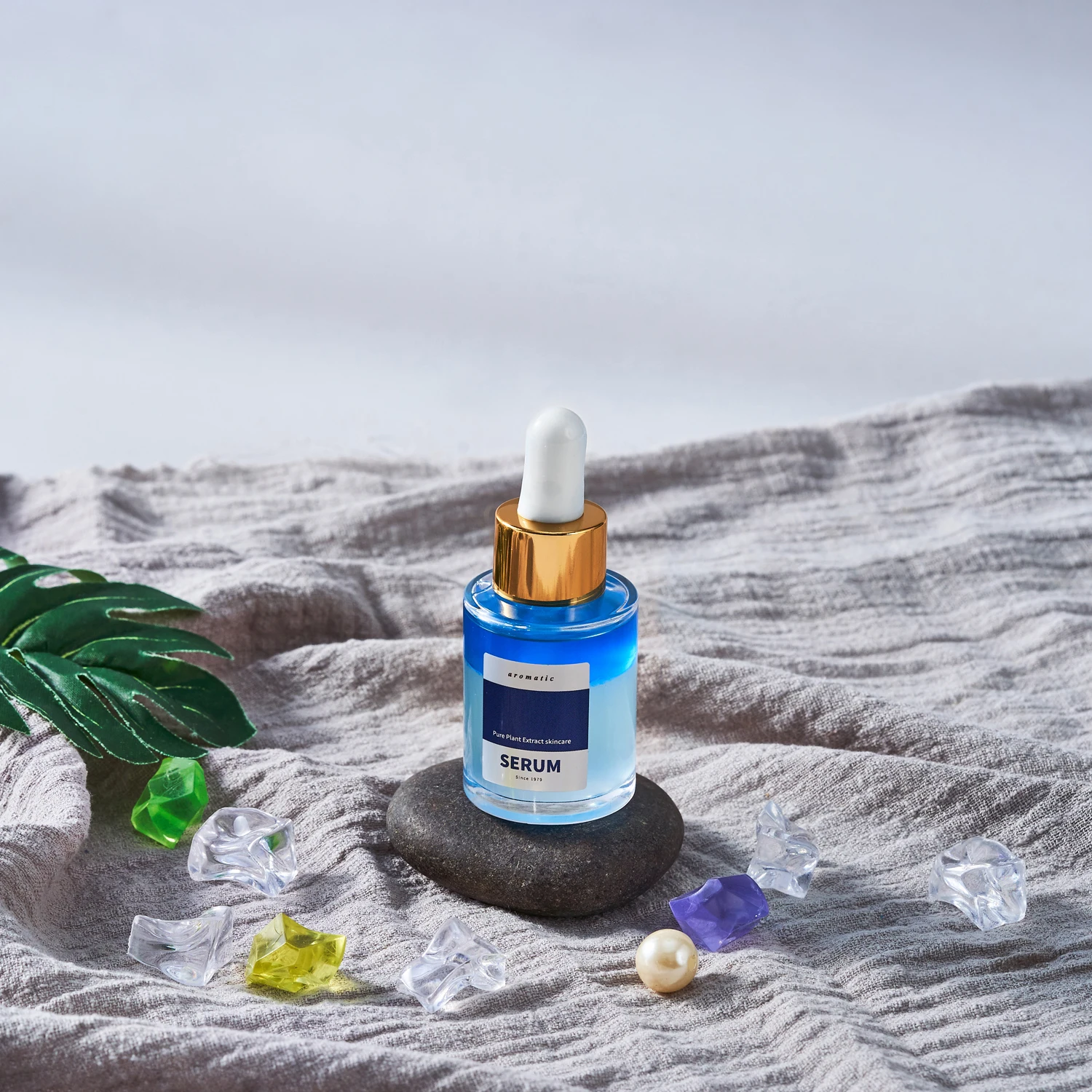 OBM Laminaria Ochroleuca Extract Moisturizing Blue Dual Essence