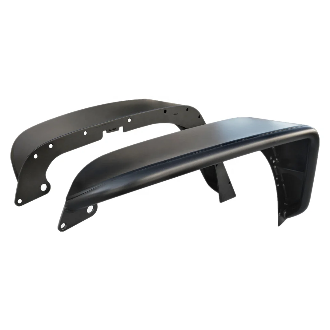 POISON SPYDER FRONT AND REAR TUBULAR FENDER FLARES FOR JEEP WRANGLER JK