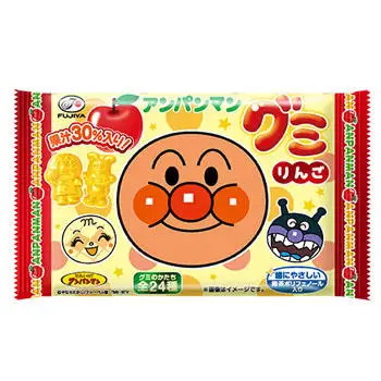 Anpanman gummy apple
