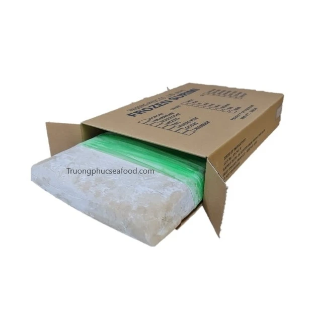 Vietnam Manufacture 24 Months Shell Life Box Packaging Competitive Price Good Taste High Quality Frozen Surimi