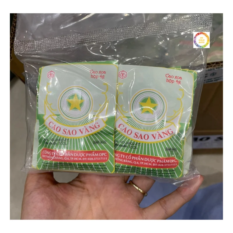 Vietnam Golden Star Aromatic Balm Help To Refresh Headache Dizziness And Ease The Bite Of Insects