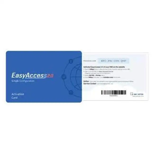 Программное обеспечение Weintek EasyAccess 2 0 карта авторизации RZACEA020 для HMI