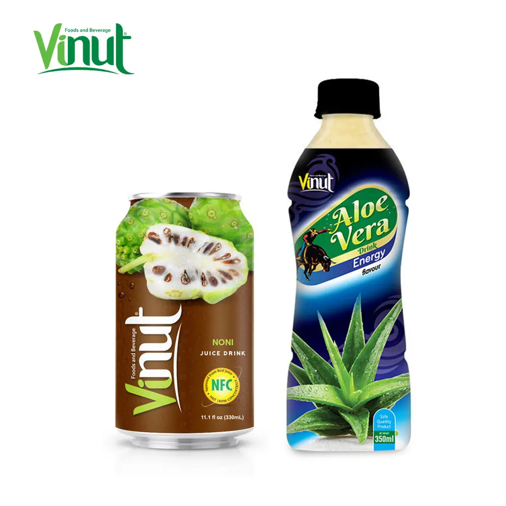 350ml VINUT Bottled FMCG products Wonderfarm Aloe Vera fruit Juice with Pulps drink (62016047074)