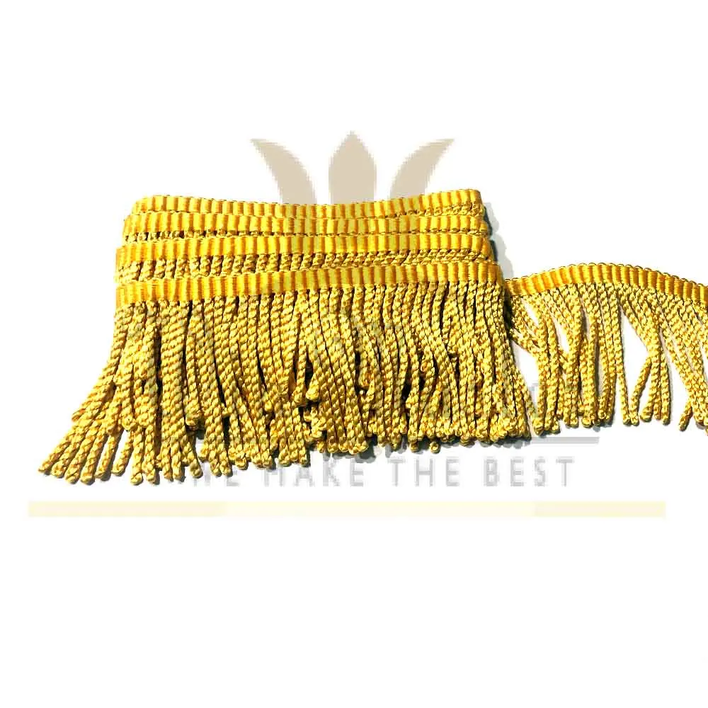 NO MOQ Wholesale Brush Trimming Tassel Curtain Fringe