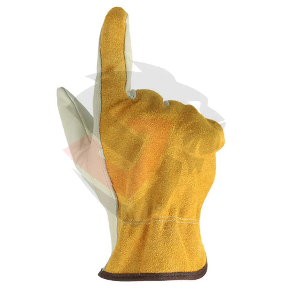 Горячая Распродажа Премиум Защитные Электрические кожаные термостойкие сварочные перчатки садовые