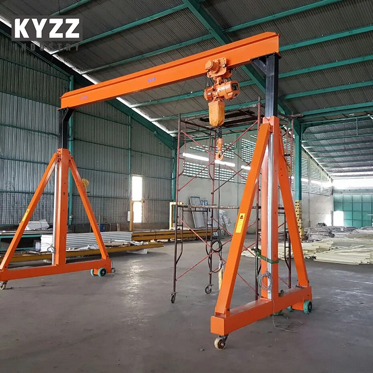 portable loading unloading Skip Truck Gantry Crane