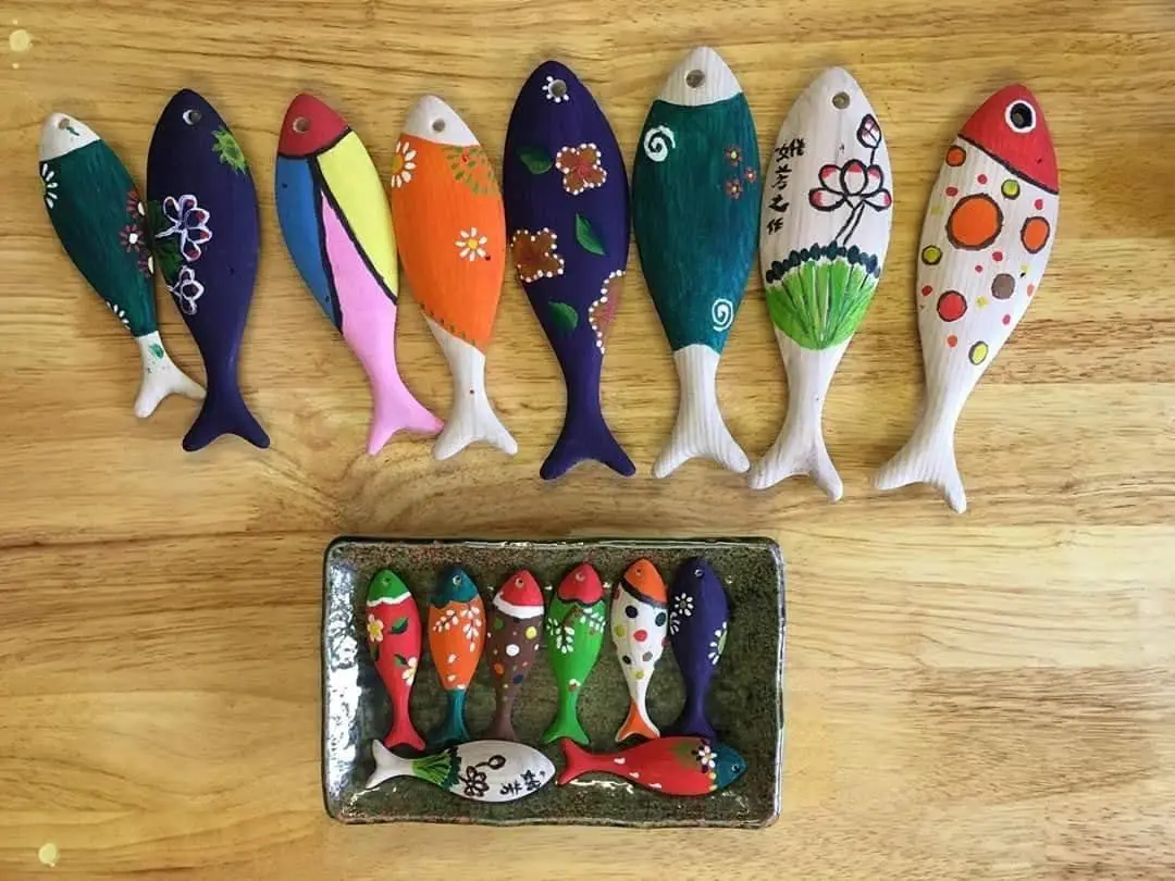 Морской Декор настенное украшение деревянная рыба декоративная настенная подвеска подарки