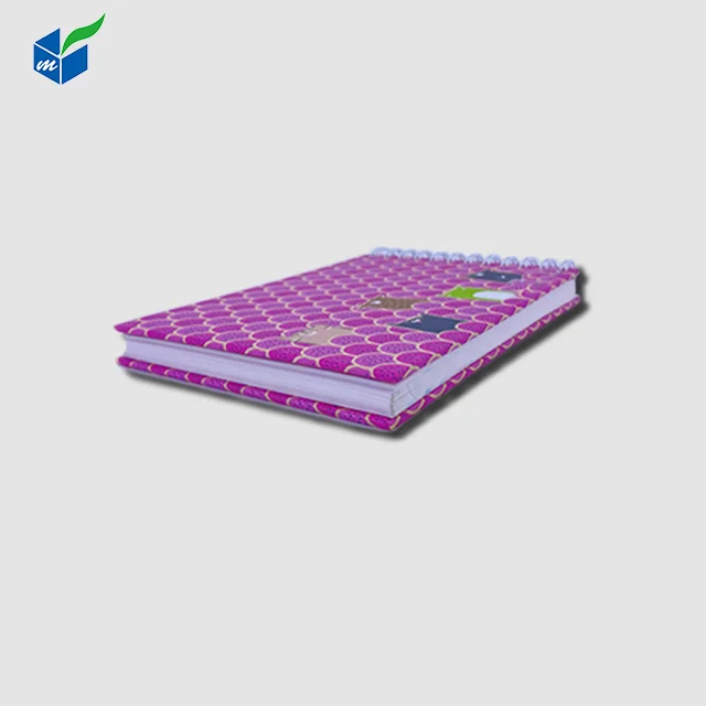 High-quality customized design A3 A4 A5 portable spiral notebook