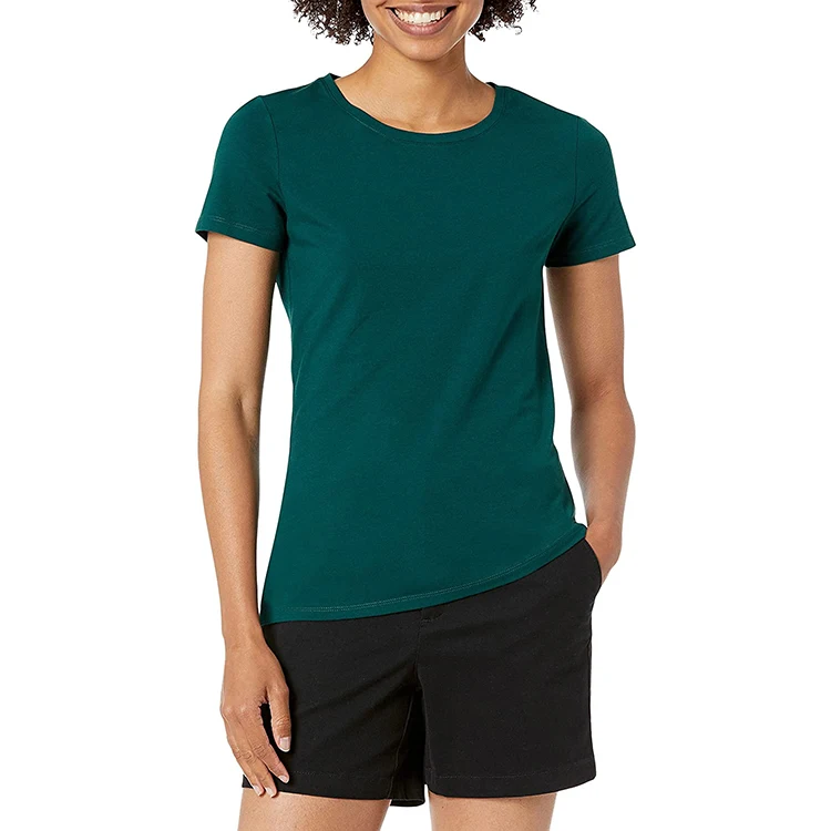 100% Cotton Customized Women T-Shirt Hot fashion Custom make Reasonable price Women T-Shirt in Comfortable