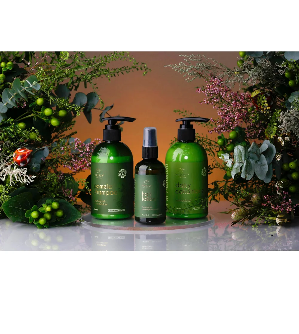 
 Набор из 3 средств для выпадения волос VIJULLY, масло для волос для детей старше 3 лет, все подгузники 1200 г 660 мл  