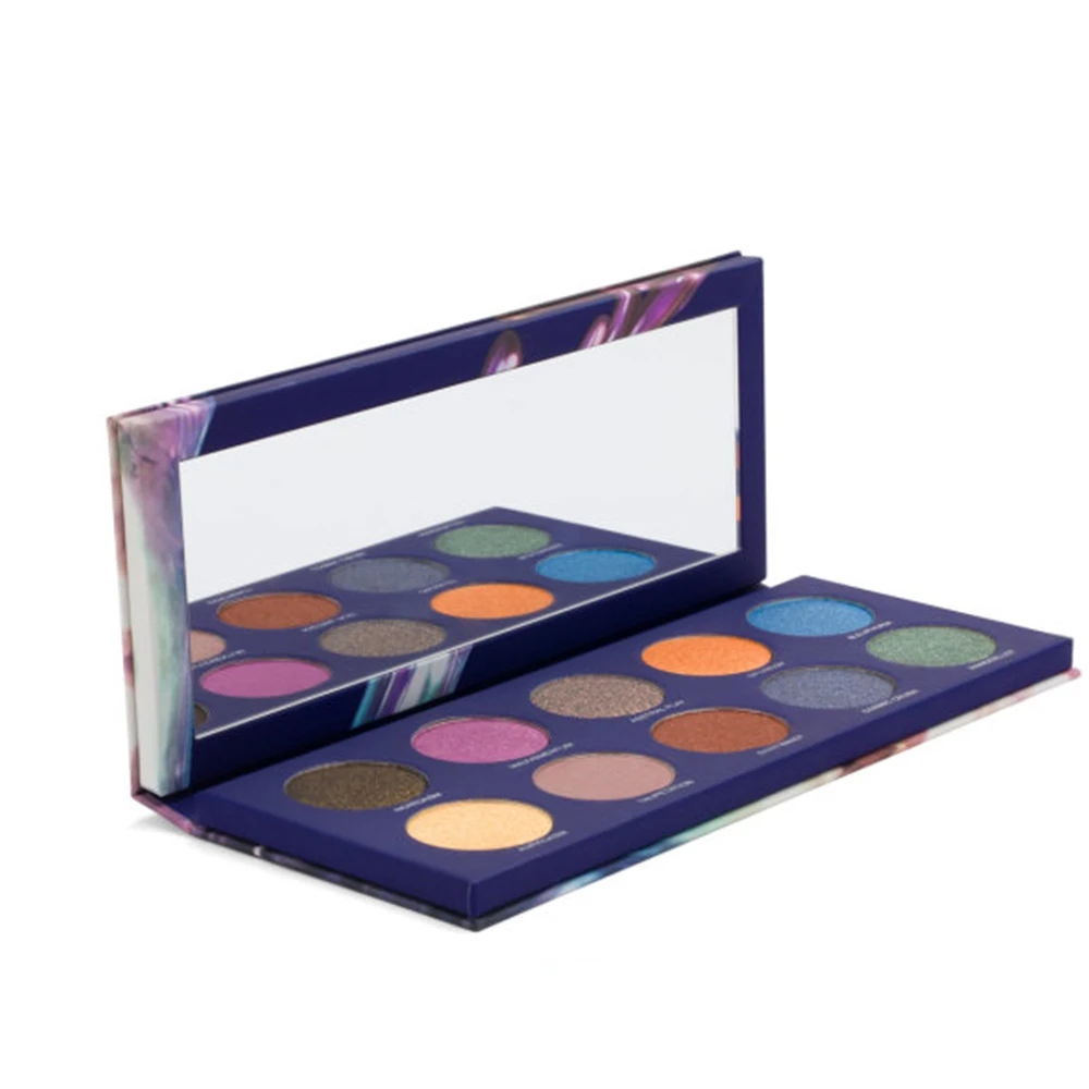 High Pigment Shades Custom Eyeshadow Box Palettes Wholesale OEM ODM Makeup Packaging Eyeshadow Palette