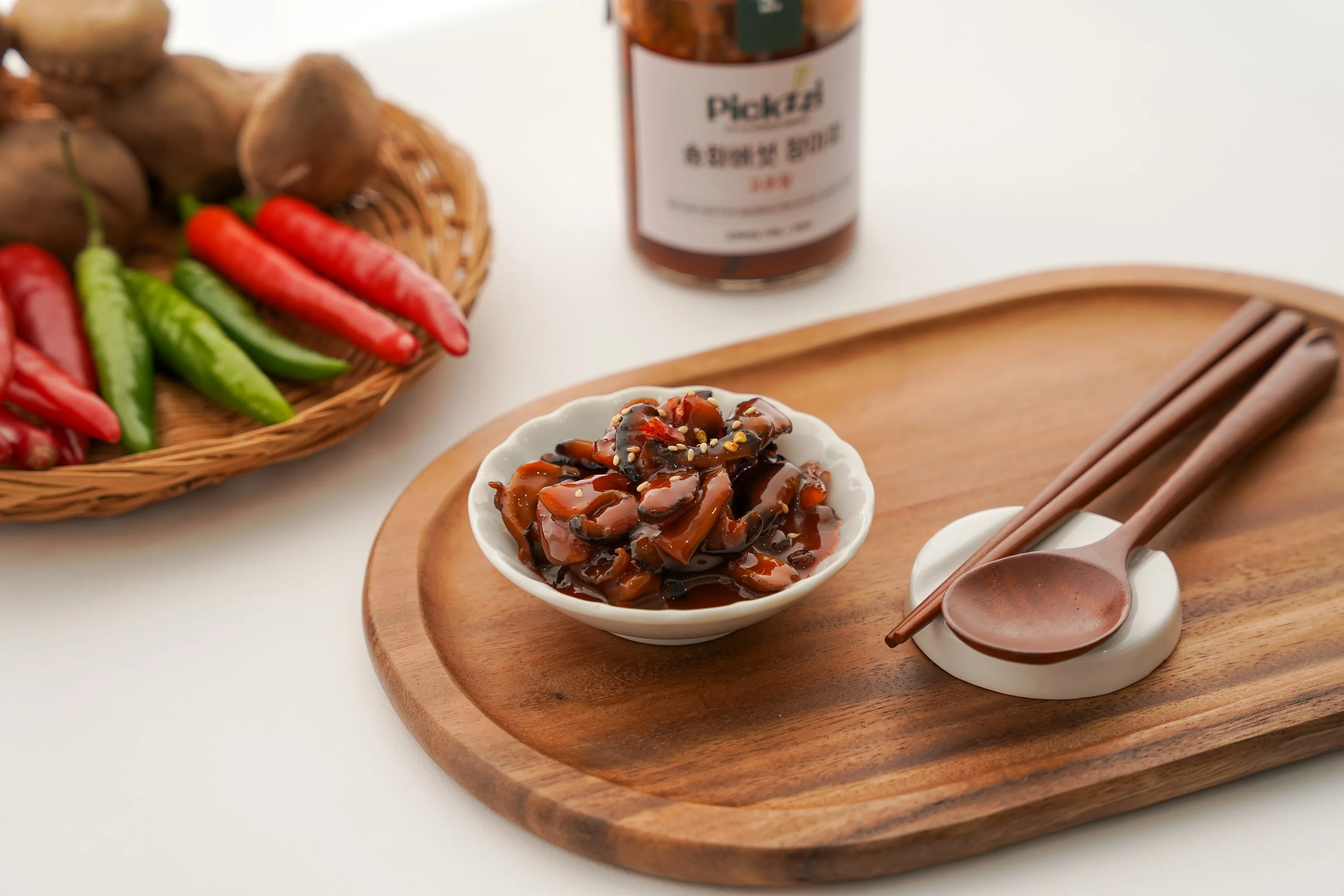 Pickzzi Mushroom Pickled-Red Pepper Paste (ChungCheong K-VENTURE Fair_Republic of Korea)