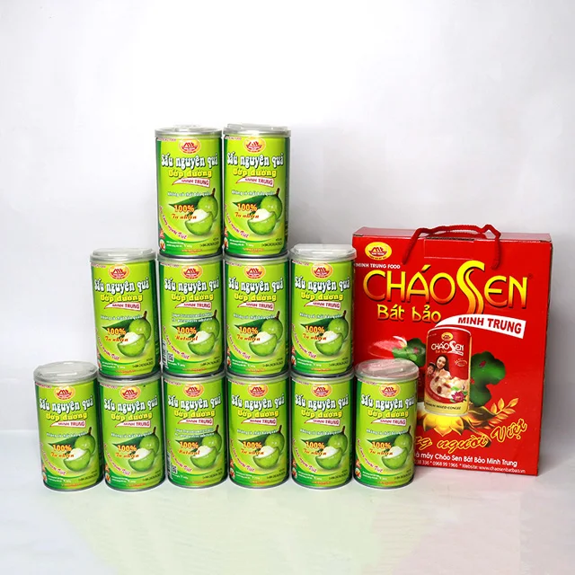 Minh Trung Food  Canned fresh sugar-marinated Dracontomelon from Vietnam - No preservative