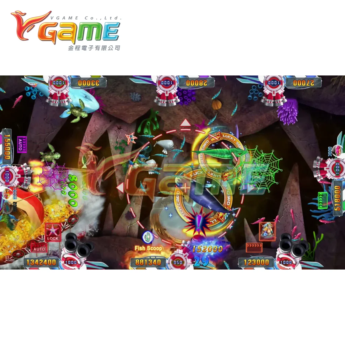 Настольная игра для стрельбы-Ocean Force - Fish игровых автоматов и розыгрышей