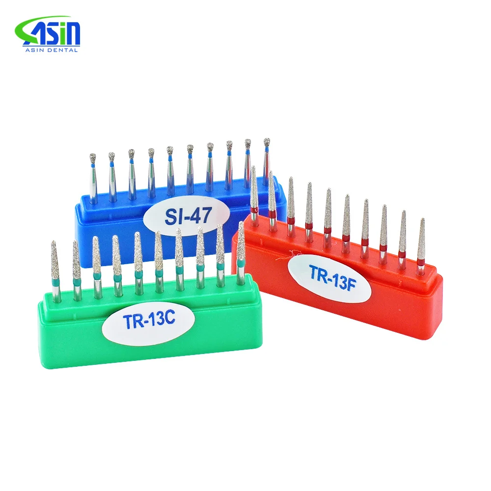 Стоматологический высокоскоростной наконечник алмазной шлифовальной головки буры зубные алмазные для F.G.