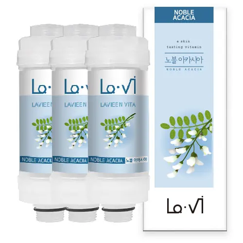 
Premium acacia Korea Shower Filter Aromatherapy Take a shower with the best fragrance and clean water 