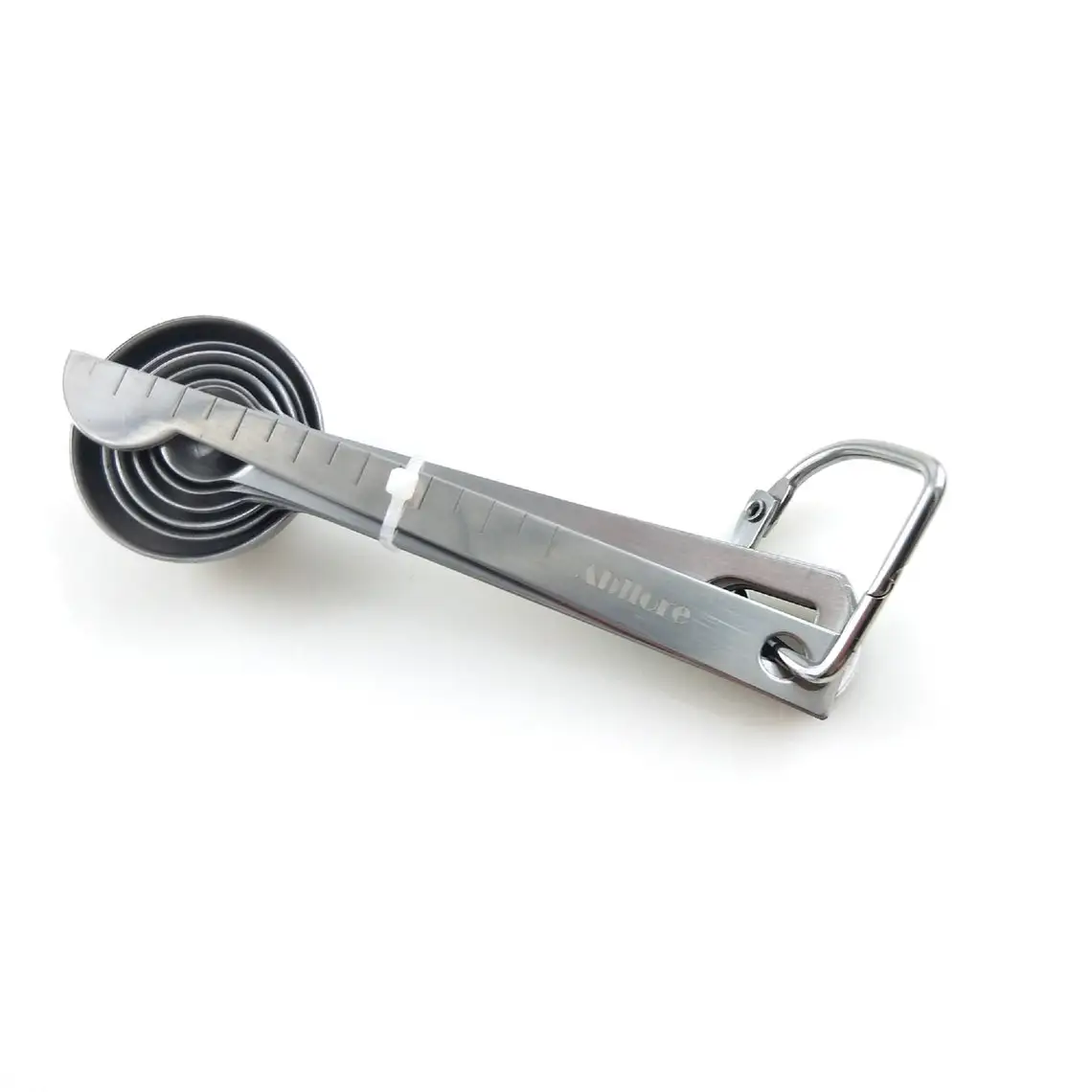 Набор из 8 мерных ложек нержавеющей стали премиум-класса изящный дизайн идеально подходит для выпечки и приготовления кухонных инструментов