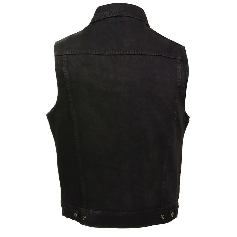 Stylish Leather Motorbike Vest For Men And Women