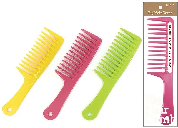 JAPANESE Hair Comb Big Size Made In Japan (055154)