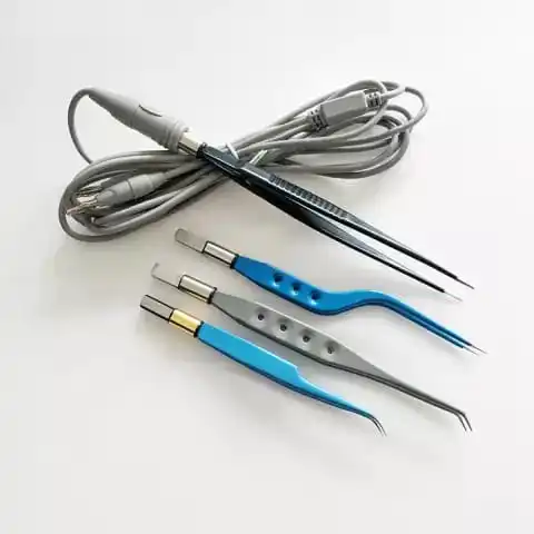 electrosurgical medical bayonet bipolar forceps surgical instruments