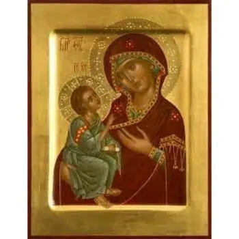 Best High Quality Latest Original Hand Painted of The Mother of God Petrovskaya Roman Church Religion items made in India