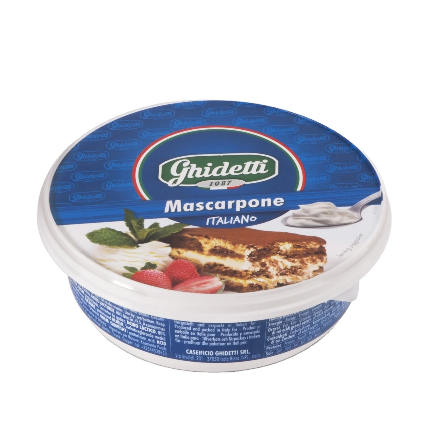 Высокое качество итальянские вкусные мазакарпоны кремовый сыр 42% жира 250 г идеально подходит для торта