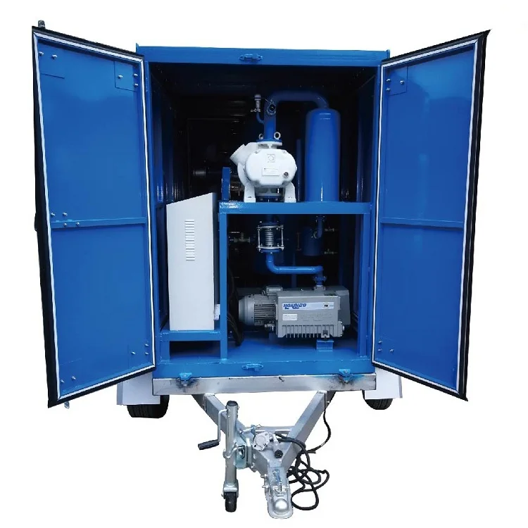 ZL-JS Portable Used Oil Filtering Machine Oil Filtration Dehydration Machine Vacuum Transformer Oil Purifier