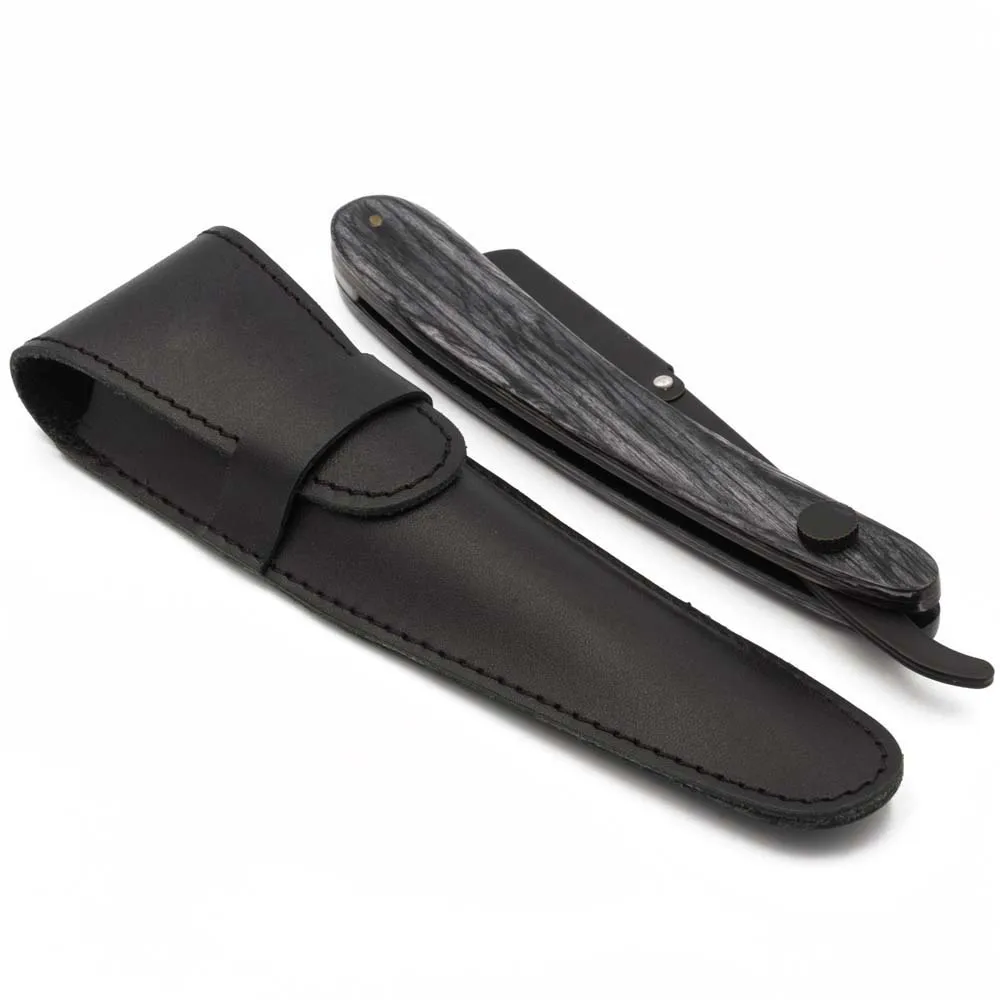 Straight Edge Barber Razor for Close Shave - Professional Barber Razor for Men, Straight Razor Kit, navajas de barber