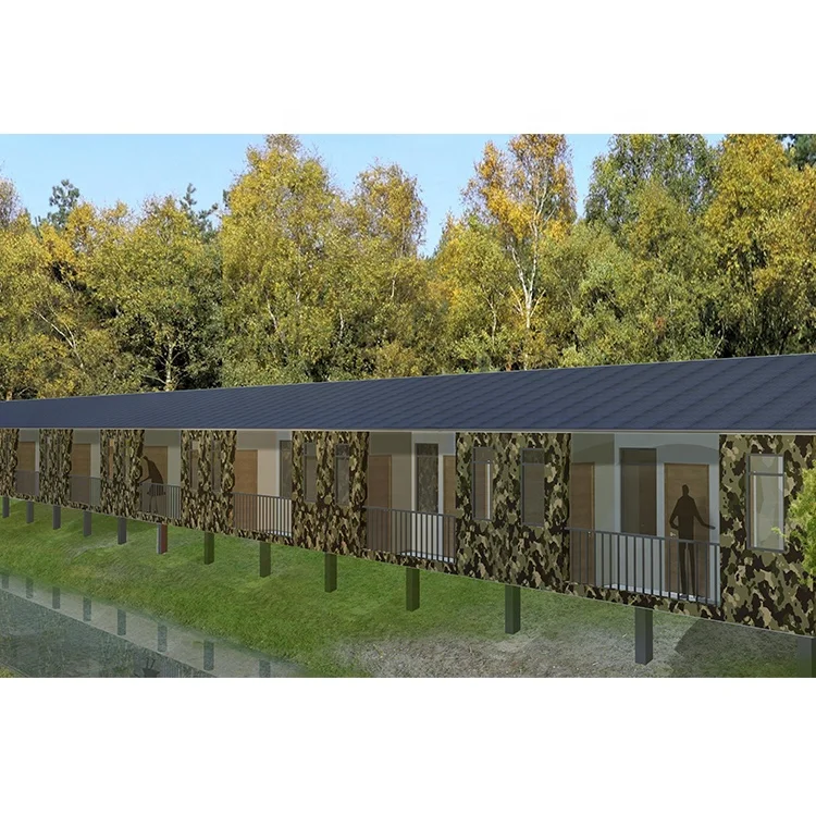 Modular school, houses, offices, hotels and resorts with good aesthetics, durability and high price ratio