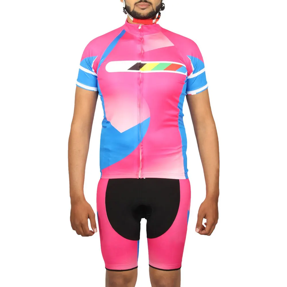 
Wheel Up Breathable Anti-UV Quick Dry Unisex Bicycle Clothing Short Sleeved Cycling Wear Jersey Suit 